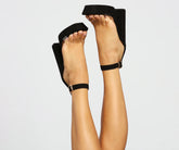 Chic And Glam Platform Wedges